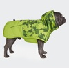 image:imageSpark Paws Dog Raincoat  Waterproof Rain Jacket wHood Full CoverageCamo Lime