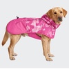 image:imageSpark Paws Dog Raincoat  Waterproof Rain Jacket wHood Full CoverageCamo Pink