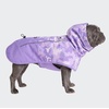 image:imageSpark Paws Dog Raincoat  Waterproof Rain Jacket wHood Full CoverageCamo Purple