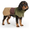 image:imageSpark Paws Dog Raincoat  Waterproof Rain Jacket wHood Full CoverageGreen Brown Tan