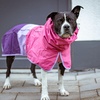 image:imageSpark Paws Dog Raincoat  Waterproof Rain Jacket wHood Full CoveragePink Lilac Purple