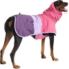 image:imageSpark Paws Dog Raincoat  Waterproof Rain Jacket wHood Full CoveragePink Lilac Purple
