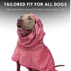image:imageSpark Paws Dog Raincoat  Waterproof Rain Jacket wHood Full CoverageSea Pink