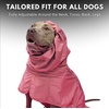 image:imageSpark Paws Dog Raincoat  Waterproof Rain Jacket wHood Full CoverageSea Pink