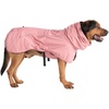 image:imageSpark Paws Dog Raincoat  Waterproof Rain Jacket wHood Full CoverageSea Pink