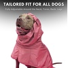 image:imageSpark Paws Dog Raincoat  Waterproof Rain Jacket wHood Full CoverageSea Pink