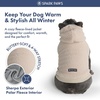 image:imageSpark Paws Dog Sweater Sherpa Jacket Warm Hoodie  Taupe  2XLBeige