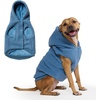 image:imageSpark Paws Dog Sweater Sherpa Jacket Warm Hoodie  Taupe  2XLBlue