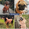 image:imageSpark Paws Dog Sweater Sherpa Jacket Warm Hoodie  Taupe  2XLBrown
