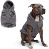 image:imageSpark Paws Dog Sweater Sherpa Jacket Warm Hoodie  Taupe  2XLGrey