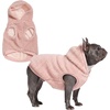 image:imageSpark Paws Dog Sweater Sherpa Jacket Warm Hoodie  Taupe  2XLPink