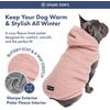 image:imageSpark Paws Dog Sweater Sherpa Jacket Warm Hoodie  Taupe  2XLPink