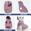 image:imageSpark Paws Dog Sweater Sherpa Jacket Warm Hoodie  Taupe  2XLTaupe