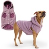 image:imageSpark Paws Dog Sweater Sherpa Jacket Warm Hoodie  Taupe  2XLTaupe