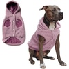image:imageSpark Paws Dog Sweater Sherpa Jacket Warm Hoodie  Taupe  2XLTaupe