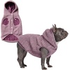 image:imageSpark Paws Dog Sweater Sherpa Jacket Warm Hoodie  Taupe  2XLTaupe