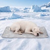 image:imageSpark Paws FrostCore Dog Cooling Mat  Non Gel Self Cooling Pet PadCloud Grey