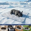 image:imageSpark Paws FrostCore Dog Cooling Mat  Non Gel Self Cooling Pet PadCloud Grey