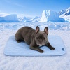 image:imageSpark Paws FrostCore Dog Cooling Mat  Non Gel Self Cooling Pet PadHearts Blue