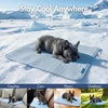 image:imageSpark Paws FrostCore Dog Cooling Mat  Non Gel Self Cooling Pet PadWaffle Blue