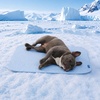 image:imageSpark Paws FrostCore Dog Cooling Mat  Non Gel Self Cooling Pet PadWaffle Blue