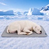 image:imageSpark Paws FrostCore Dog Cooling Mat  Non Gel Self Cooling Pet PadWaffle Grey