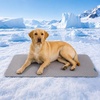 image:imageSpark Paws FrostCore Dog Cooling Mat  Non Gel Self Cooling Pet PadWaffle Grey