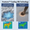 image:imageSpark Paws FrostCore Dog Cooling Mat  Non Gel Self Cooling Pet PadWaffle Grey