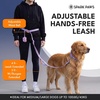 image:imageSpark Paws Hands Free Dog Leash  Bungee Waist Belt for Running amp WalkingLilac
