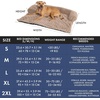 image:imageSpark Paws Luxury Dog Couch Cover Bed Calming Pet Furniture ProtectorBrown