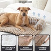 image:imageSpark Paws Luxury Dog Couch Cover Bed Calming Pet Furniture ProtectorBrown