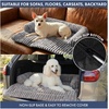 image:imageSpark Paws Luxury Dog Couch Cover Bed Calming Pet Furniture ProtectorGrey