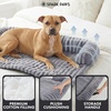 image:imageSpark Paws Luxury Dog Couch Cover Bed Calming Pet Furniture ProtectorGrey
