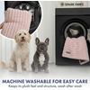 image:imageSpark Paws Luxury Dog Couch Cover Bed Calming Pet Furniture ProtectorPink