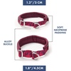 image:imageSpark Paws Martingale Dog Collar  Cushioned SlipOn Training Collar03 Fuchsia Camo