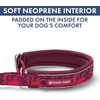 image:imageSpark Paws Martingale Dog Collar  Cushioned SlipOn Training Collar03 Fuchsia Camo