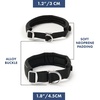 image:imageSpark Paws Martingale Dog Collar  Cushioned SlipOn Training Collar08 Black
