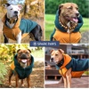 image:imageSpark Paws Reversible Dog Hoodie Sweater for Winter Cold Warm Clothes for Small Medium Large Breeds  Orange and Green  XL01 Orange and Green