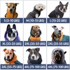 image:imageSpark Paws Reversible Dog Hoodie Sweater for Winter Cold Warm Clothes for Small Medium Large Breeds  Orange and Green  XL01 Orange and Green