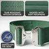 image:imageSpark Paws Tactical Large Dog Collar wHandle  Thick amp Wide Heavy DutySolid Green