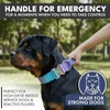 image:imageSpark Paws Tactical Large Dog Collar wHandle  Thick amp Wide Heavy Dutyblack
