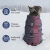 image:imageSpark Paws Winter Dog Jacket  Warm Water Resistant Coat Warm Fleece LinedCosmic