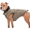 image:imageSpark Paws Winter Dog Jacket  Warm Water Resistant Coat Warm Fleece LinedOlive