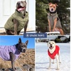 image:imageSpark Paws Winter Dog Jacket  Warm Water Resistant Coat Warm Fleece LinedTan