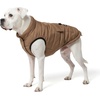 image:imageSpark Paws Winter Dog Jacket  Warm Water Resistant Coat Warm Fleece LinedTan