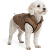 image:imageSpark Paws Winter Dog Jacket  Warm Water Resistant Coat Warm Fleece LinedTan