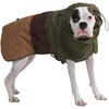 image:imageSpark Paws Dog Raincoat  Waterproof Rain Jacket wHood Full Coverage02  Green Brown Tan