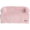 image:imageSpark Paws Luxury Dog Couch Cover Bed Calming Pet Furniture ProtectorPink