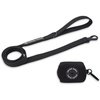 image:imageSpark Paws Premium Dog Leash amp Poop Bag Set  90s RetroBlack
