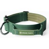 image:imageSpark Paws Tactical Large Dog Collar wHandle  Thick amp Wide Heavy DutySolid Green